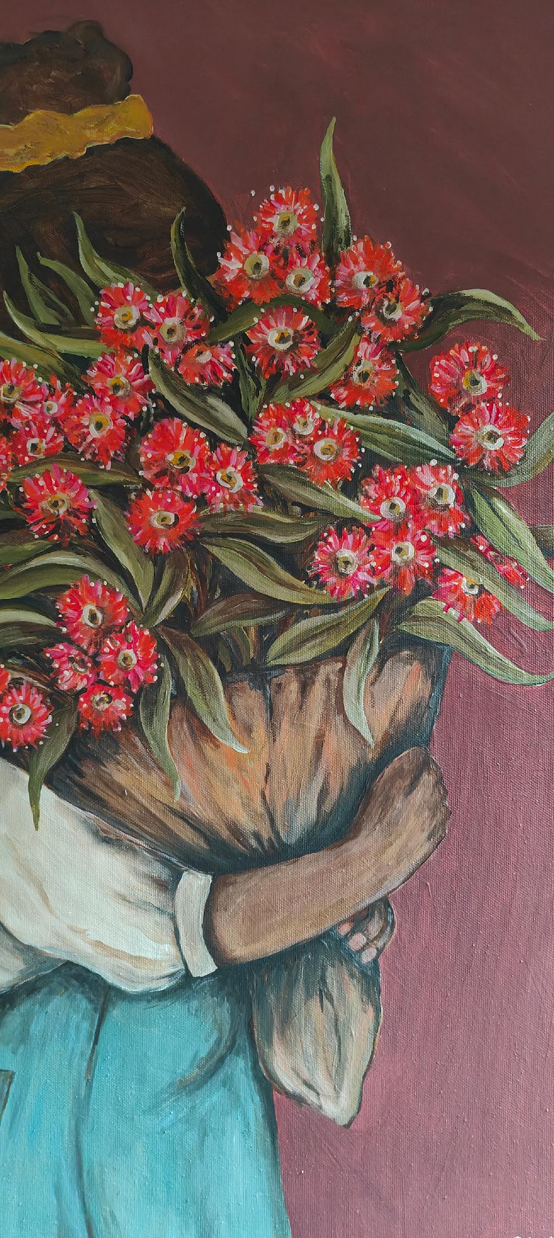 "Red Flowering Gum" - Original Artwork